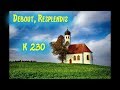 DEBOUT, RESPLENDIS -  K230 - (chant liturgique) - Karaoké N°179