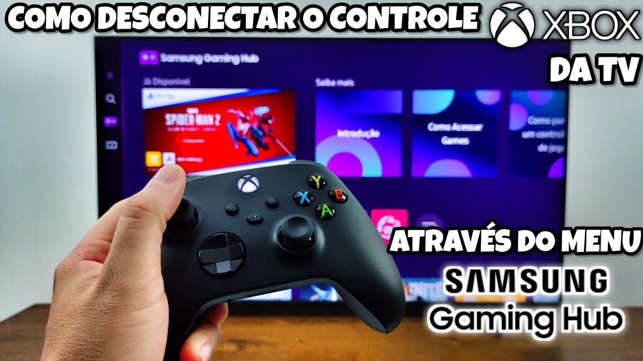 como conectar controle de jogo xbox na smart tv samsung