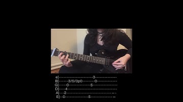 Resonance #midwestemo version tabs by jacal #guitar #music