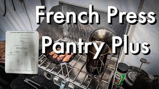 FRENCH PRESS Pantry Plus, Traditional ways to carry Food Stuff into the woods while Camping by David Canterbury 14,614 views 1 month ago 8 minutes, 57 seconds