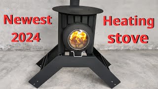 How to make a multi-purpose heating stove - Latest version of heating stove 2024 by Cement Ideas 4,569 views 4 months ago 9 minutes, 24 seconds