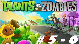 Plants vs  Zombies Stage 5 - 6 | Catapult!