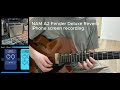 Jazz Guitar Inprov BlueLooper + NAM A2 Modeling Fender Deluxe Reverb Ibanez AFC151