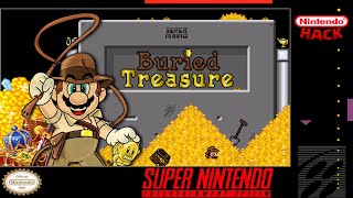 Super Mario: Buried Treasure  Hack of SMW [SNES]