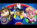 Spin the Wheel #2 💥 PAW Patrol: The Mighty Movie w/ Mighty Pups Chase, Skye & Rubble | Nick Jr.