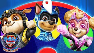Spin the Wheel #2 💥 PAW Patrol: The Mighty Movie w/ Mighty Pups Chase, Skye & Rubble | Nick Jr.