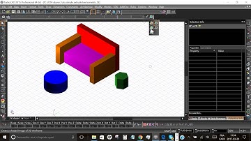 Turbocad - Simple Extrude - Simple way on How to transform 2D shape in 3D objects