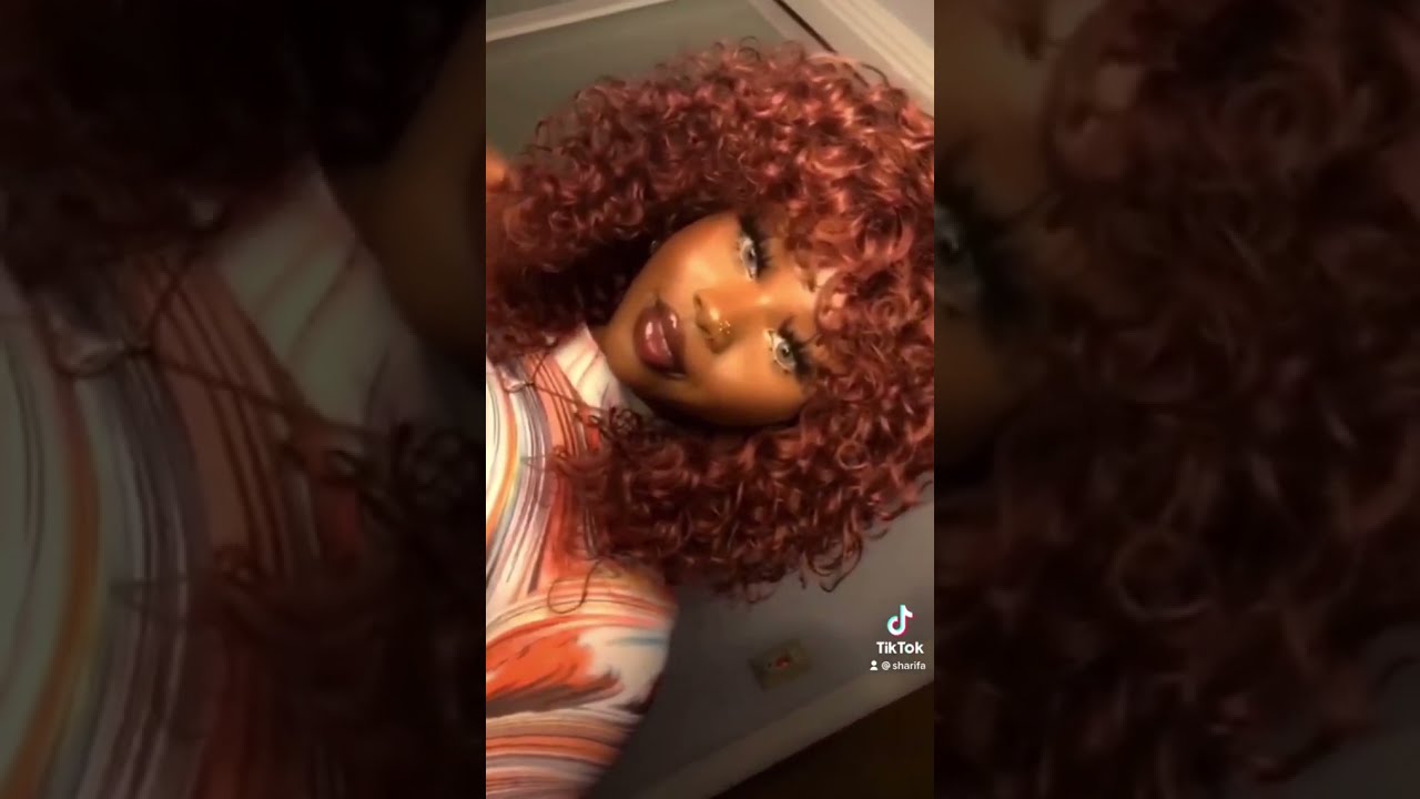 Reddish-brown Hair Bang Wig | Hot Beauty Hair