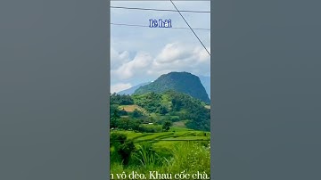Cảnh hoang sơ.bảo lạc. cao bằng. QL 4 A.