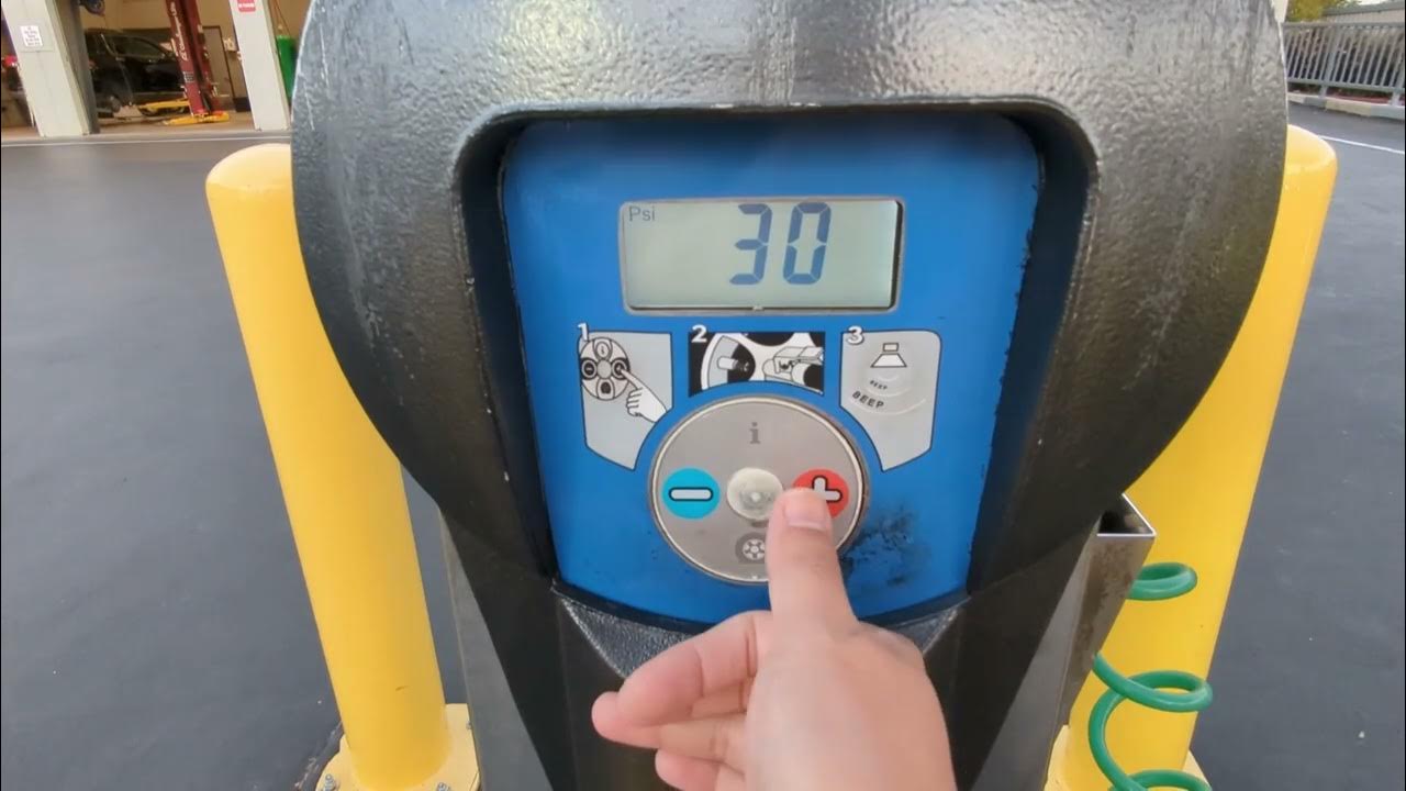 How to Inflate Your Car Tires at Costco YouTube