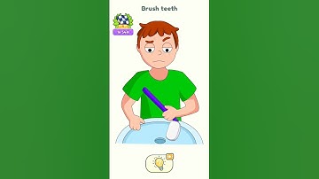 Dop2 | level 761 | brush teeth | delete one part | #dop2 #solve #shorts #trend || @Sagar_mahaur ||