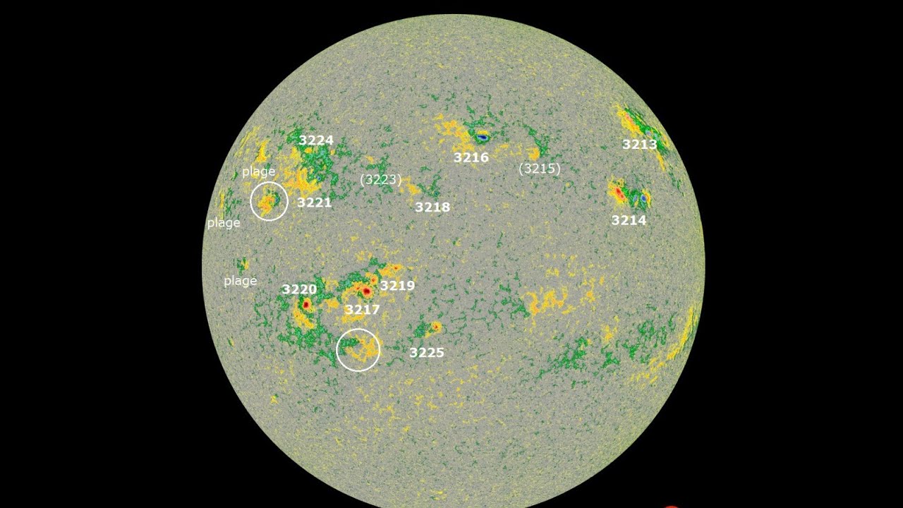 Sunspots Galore.. Elevated X flare potential.. West Coast Earthquake