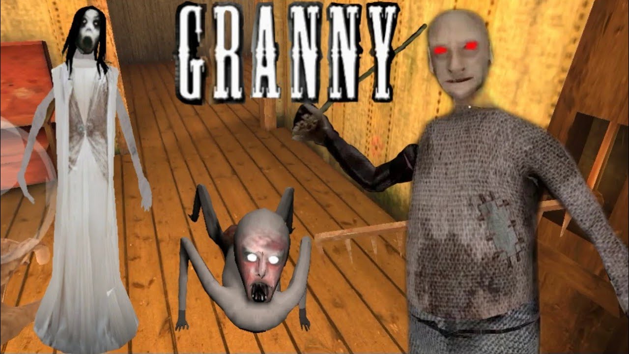 granny grandpa horror game gameplay 👻👻😈 - YouTube