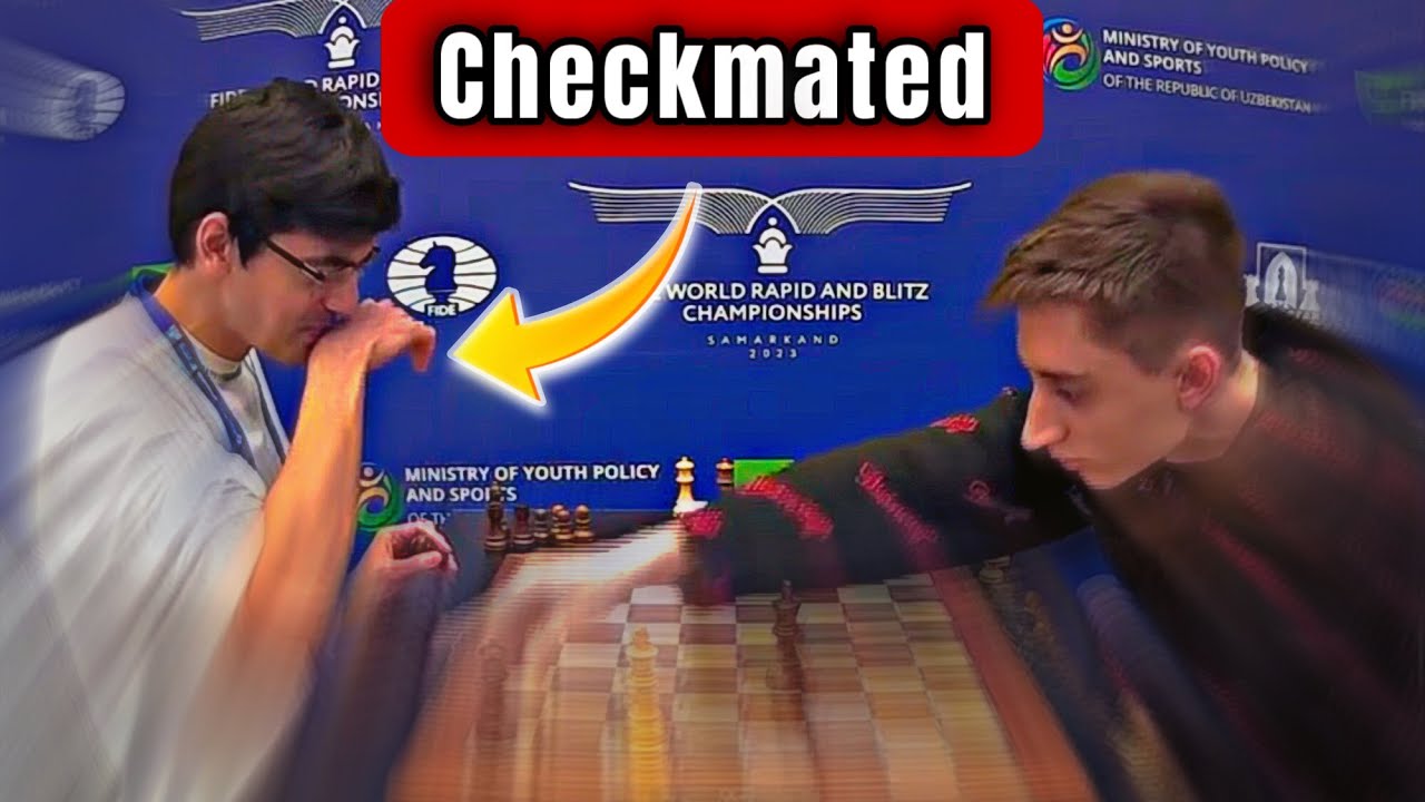 Dubov Gives a Nasty Checkmate! 😱♟️ | FIDE World Blitz Championship 2023 🔥**