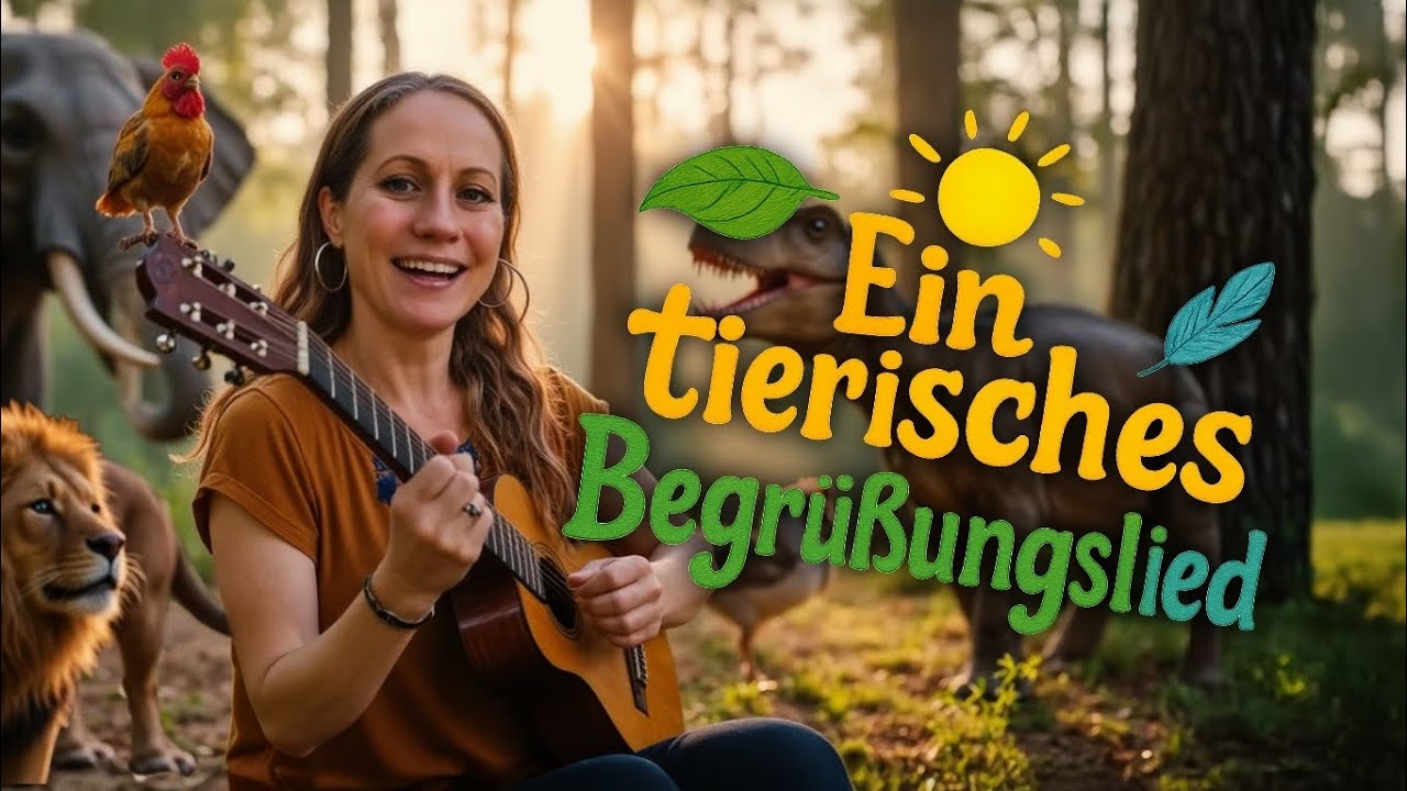 Begrüßungslied für den Morgenkreis | Tierisches Mitmachlied mit Bewegung