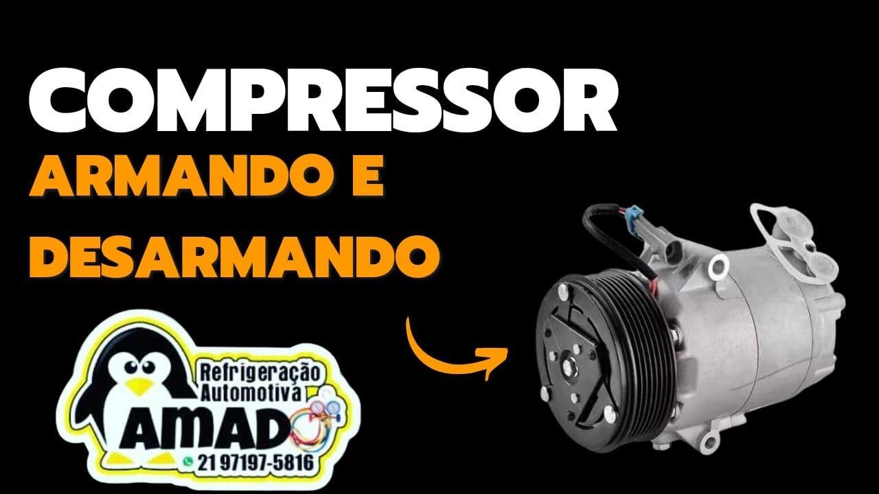 Compressor Ar Condicionado Armando e Desarmando , Dicas de Ar ...