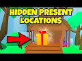 Where to find hidden presents in pet simulator 99  roblox