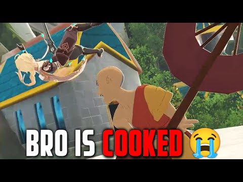 DID DEATH BATTLE COOK? (AANG VS GENSHIN IMPACT TRAVELER DEATH BATTLE)