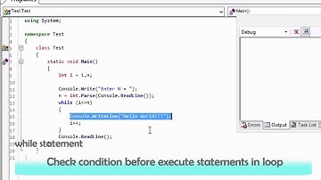 [Thai][STech] Basic C# Programming 6 "Iteration Statement (Loop) 1"