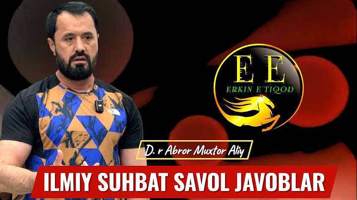 #SUHBAT 09.07.2025 ERKIN EʼTIQOD GURUHIDA SUHBAT SAVOL VA JAVOBLAR ABROR MUXTOR ALIY DOMLA 