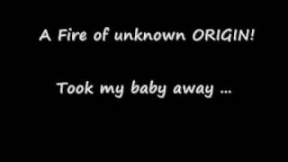 Blue Oyster Cult - Fire Of Unkown Origin (Lyrics) chords