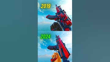 AK47 Red Action 2019 vs 2024 🔥