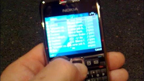 Nokia listen to email service on Nokia E71