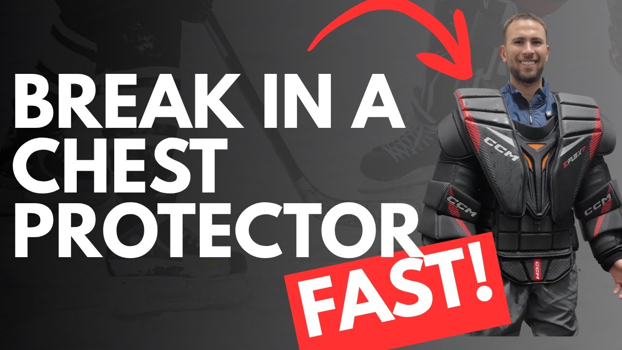 Goalie Hack: The New Weird Trick That Breaks In Your Chest Protector Perfectly