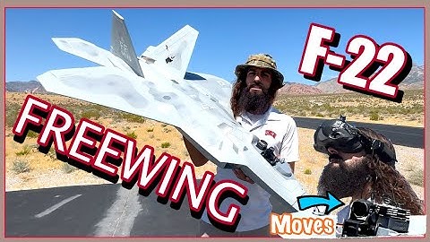 The F-22 Raptor Freewing deserves to be FLOWN FPV - Review