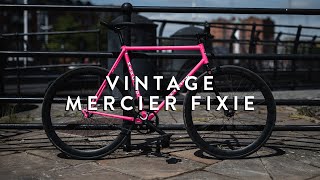 Vintage Mercier Bike Gets A Fixed Gear Makeover