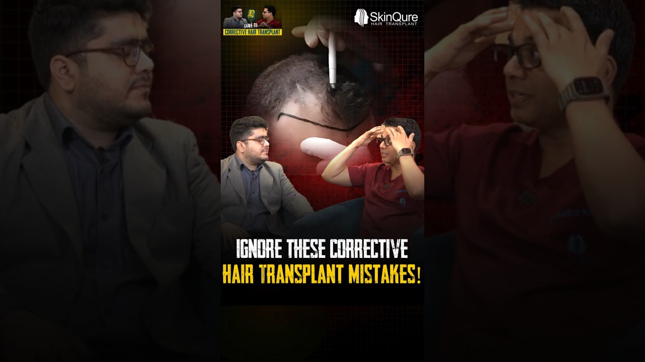 Avoid these mistakes in Corrective Hair Transplant | Dr Jangid Explains | 