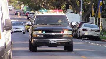 LAPD West LA Units Responding Code 3