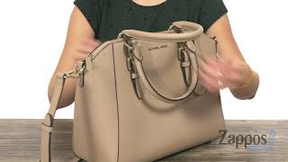 ciara large saffiano leather satchel