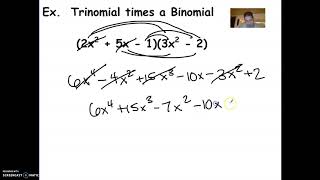 Algebra II U2T2SLT14 - multiply polynomials