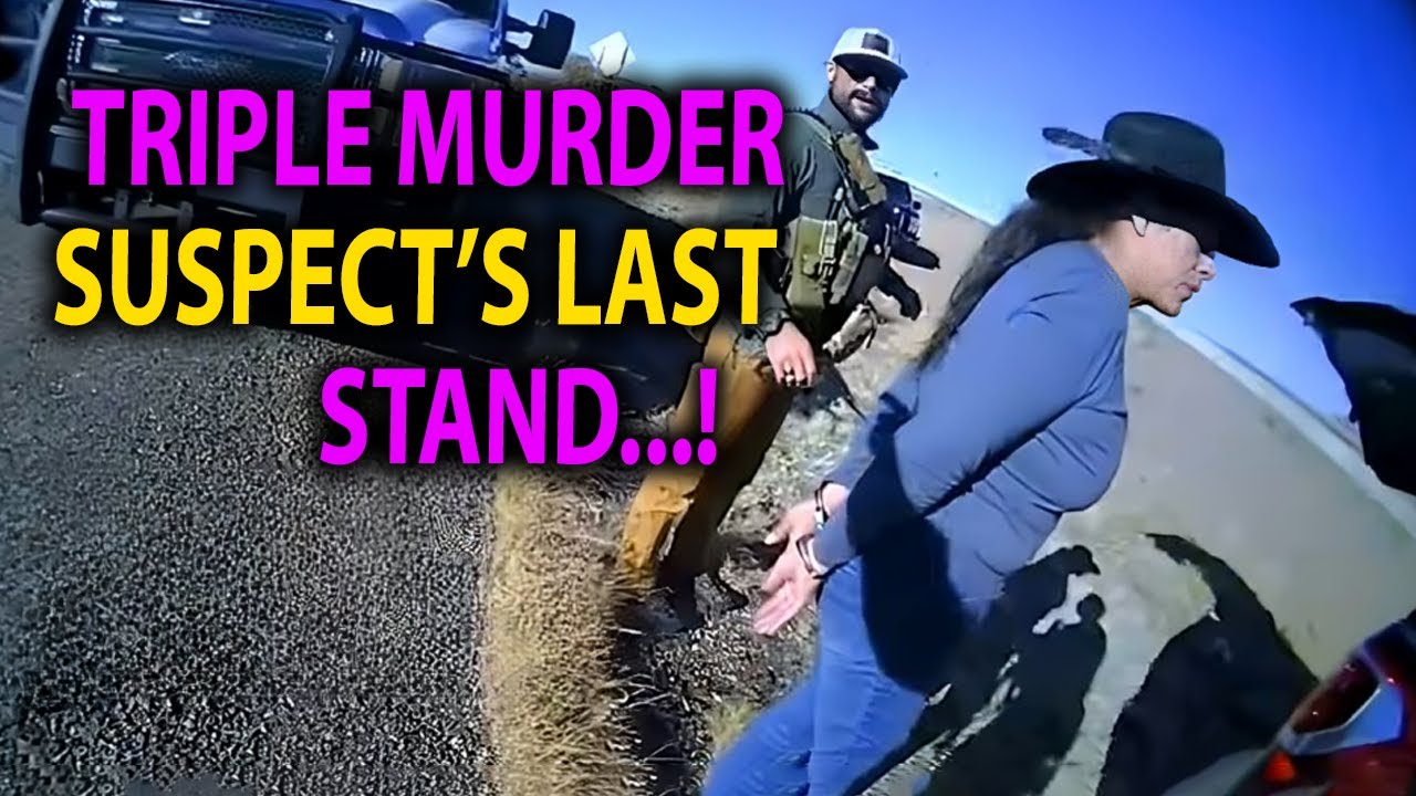 Triple Homicide Suspect Confrontation with New Mexico State Police ...