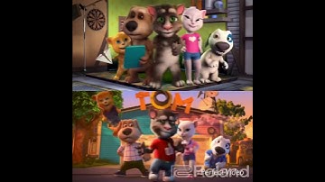 Talking Tom and Friends Intro Splitscreen