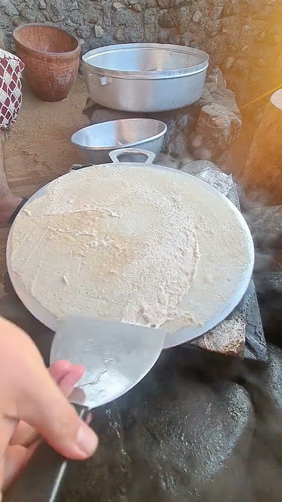 how to make Regag bread Arabic traditional kuboos Arabic bread cooking journey omani