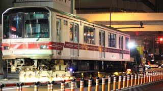 東京メトロ丸ノ内線02系02-114F 廃車陸送  2024.1.27