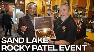 Rocky Patel Launches The NEW Rocky Patel Conviction at Corona Cigar Sand Lake!