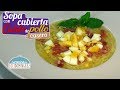 Caldo de pollo casero y sopa cubierta ¡Riquísimo y delicioso! - Loli Domínguez - Recetas paso a paso