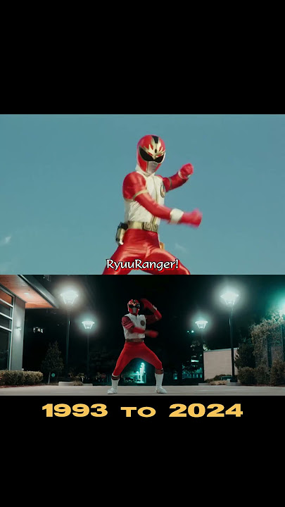 1993 to 2024 Dairanger comparison to HEAVENLY FIRE STAR