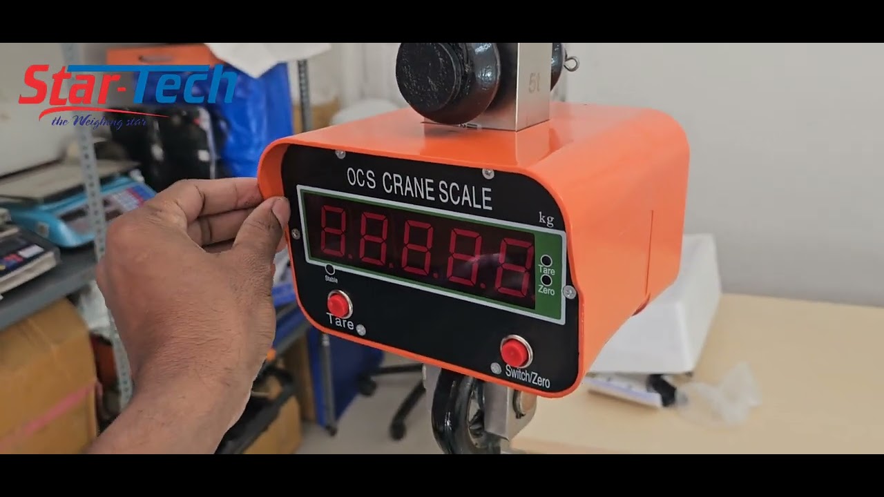 Crane weighing scale ⚖️| 5 टन क्रेन स्केल| 