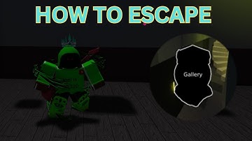 HOW TO ESCAPE CHAPTER 8 GALLERY IN PIGGY THE HIDDEN STORY -  ROBLOX