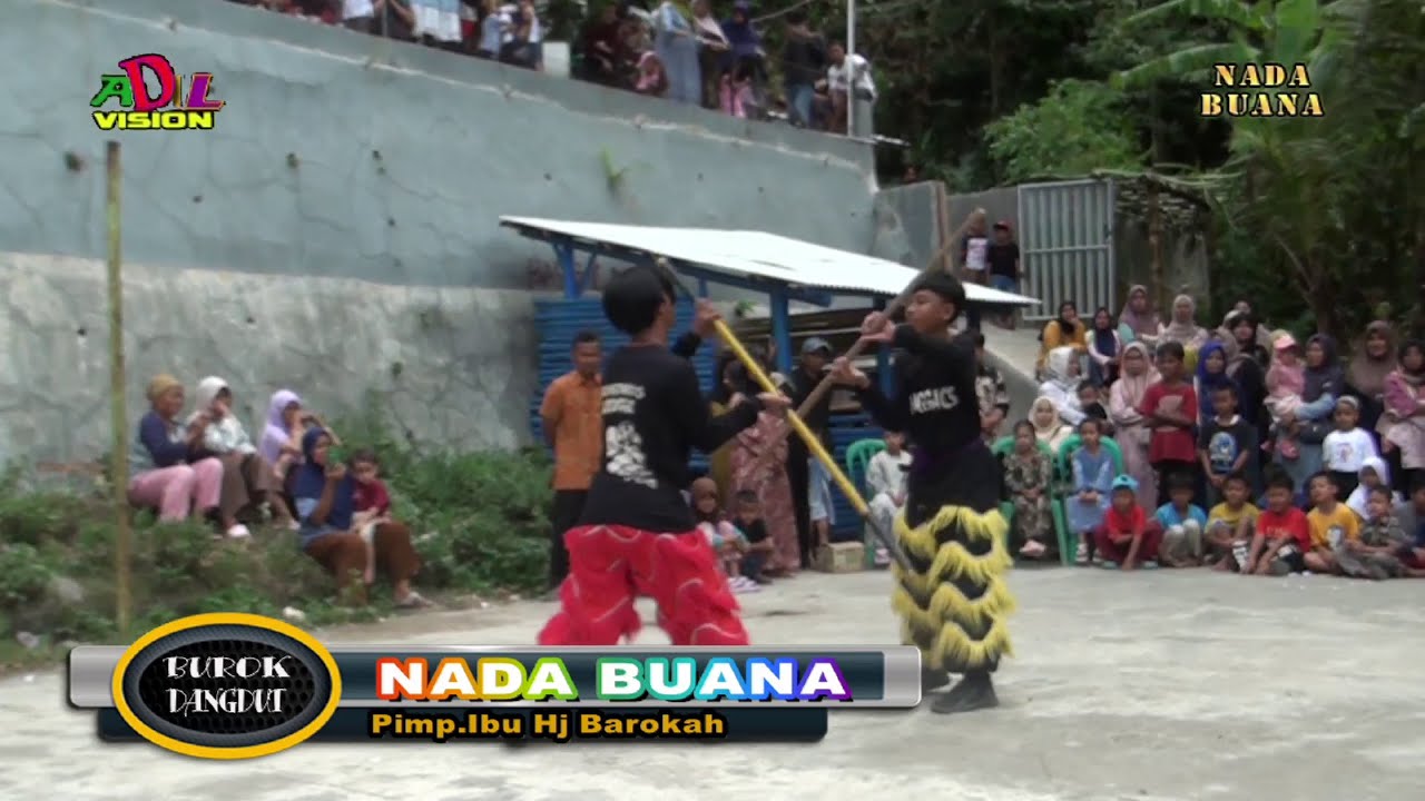 ATRAKSI KUNGFU TERBARU 2025 BUROK NADA BUANA DI PANGEBONAN