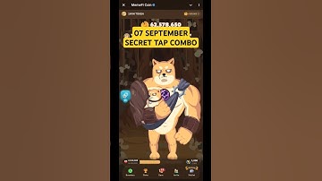 Memefi Secret Tap Combo Reward Today 07 September #memefi #dailycombo #7september