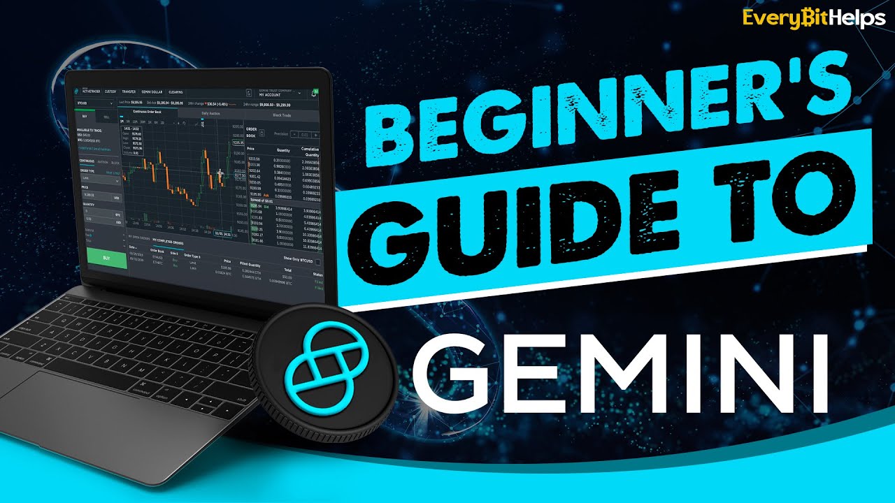 Gemini Exchange Tutorial: Beginner Guide on How to Use Gemini to Buy Crypto