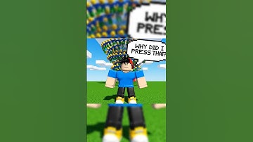 I Pressed the Forbidden Button… WHY 😭🔴 #roblox #robloxshorts #gaming #funny #shorts