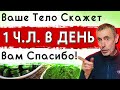 Всего 1 Ч.Л. В ДЕНЬ и Ваш Организм Скажет Вам Спасибо!