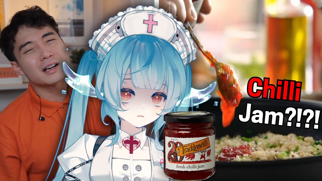 Asian Vtuber reacts to Jamie Oliver Fried Rice ft. Uncle Roger