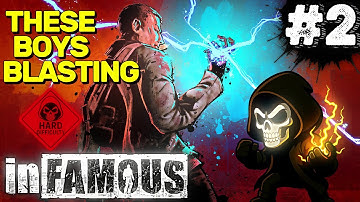 Reapers on my AHH | INFAMOUS Playthrough | HARD Difficulty